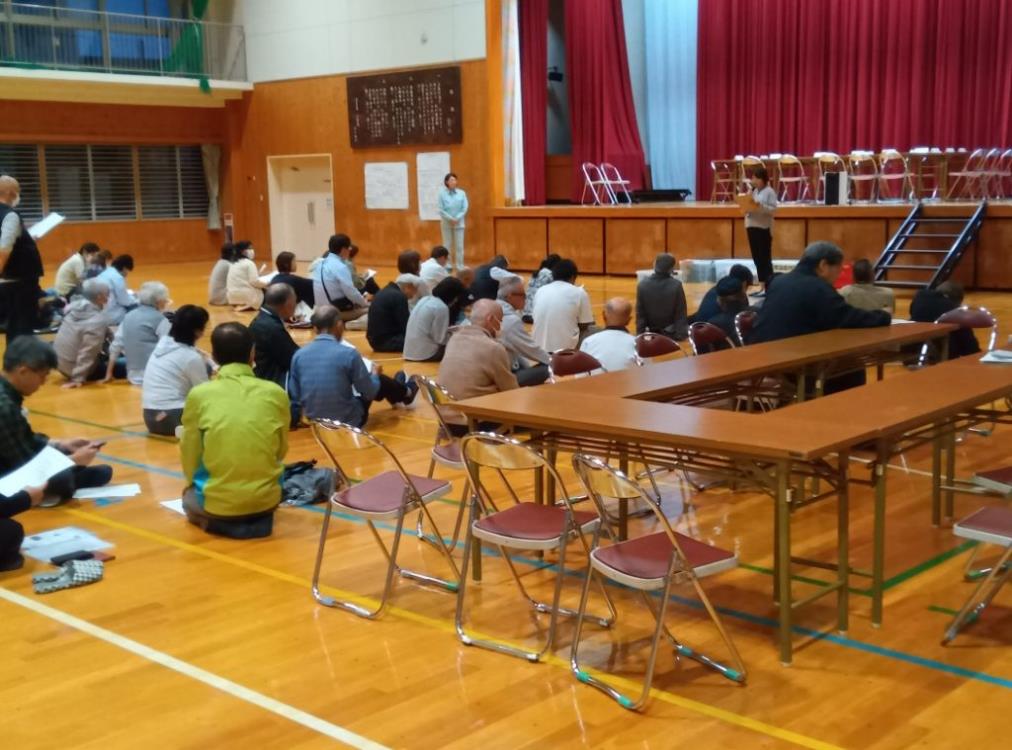 令和７年度自主防災組織リーダー研修会写真（ペット避難）