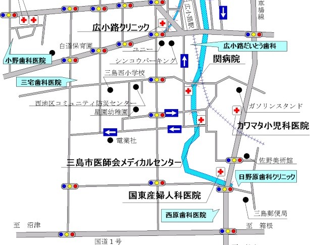 小野歯科医院の地図