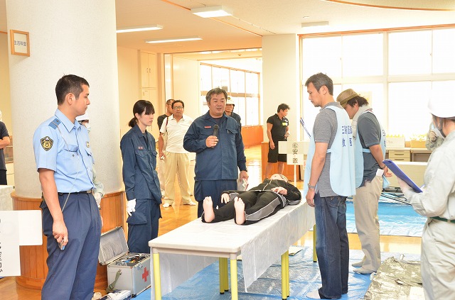 遺体措置訓練01