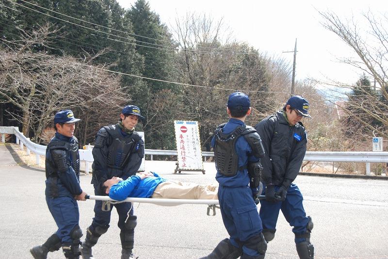 担架搬送②