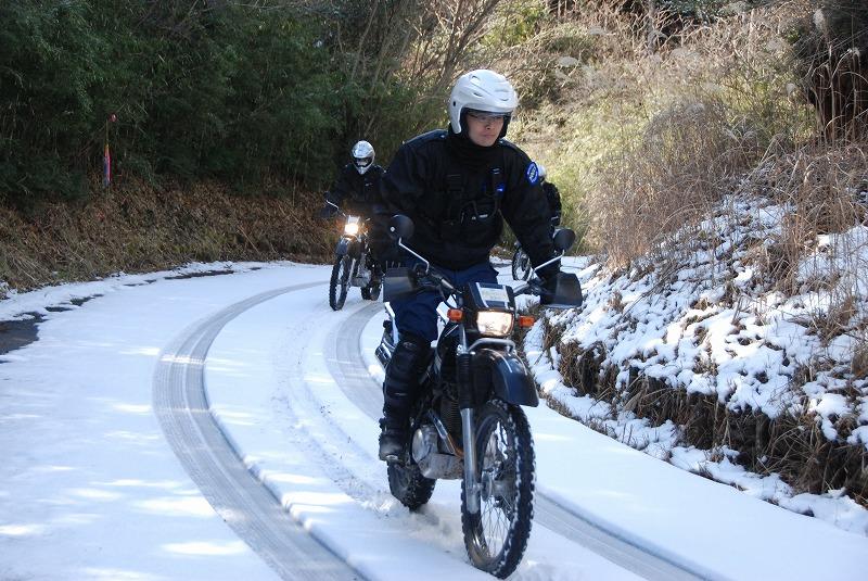 雪道走行②