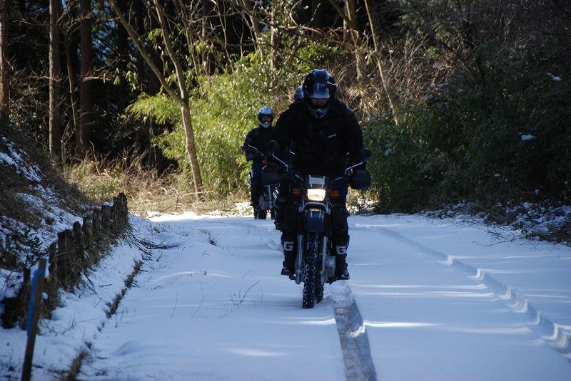 雪道走行③