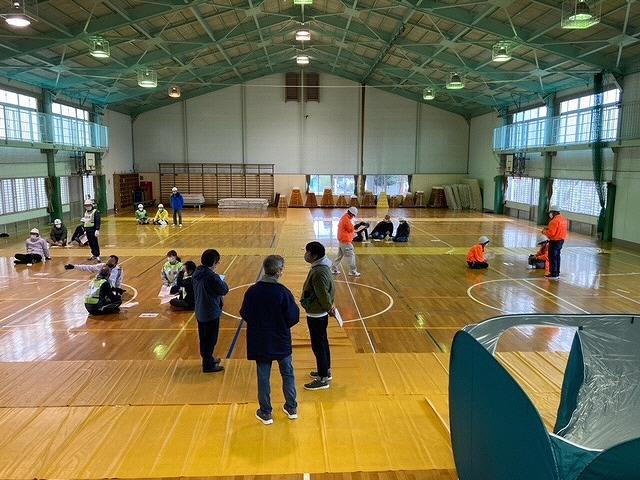 総合防災訓練（避難所①）
