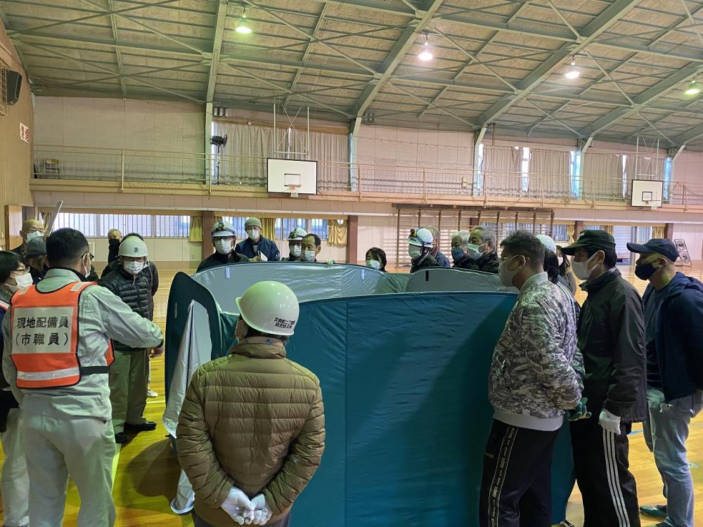 総合防災訓練（避難所②）