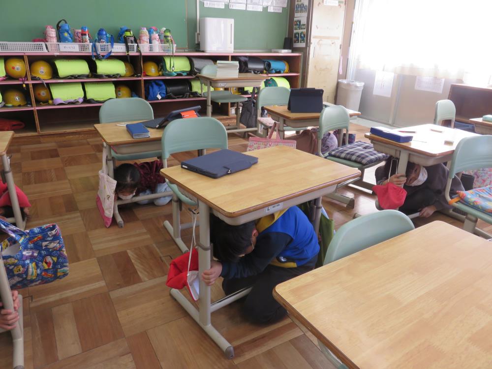 シェイクアウト・西小学校