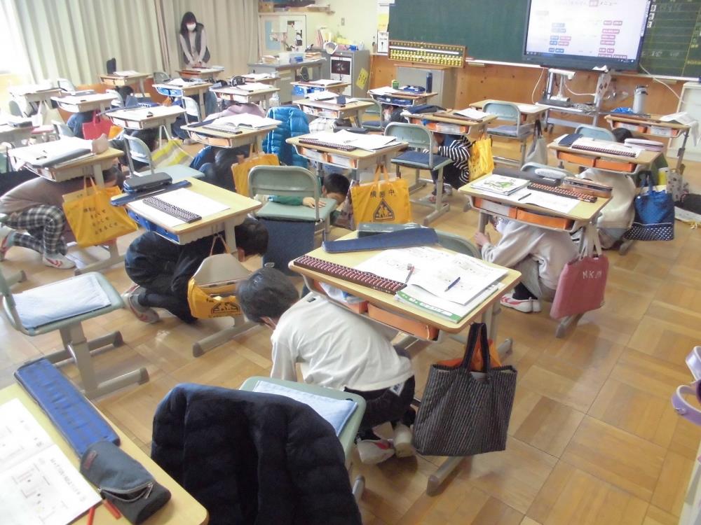 シェイクアウト・北小学校