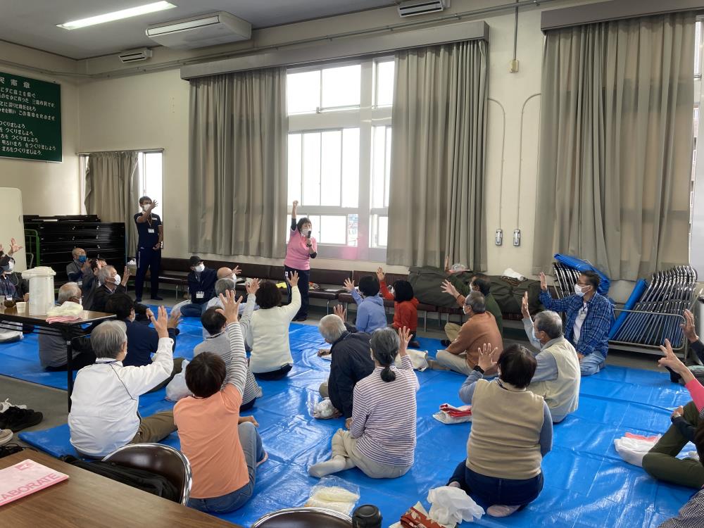 避難所でのレクリエーション
