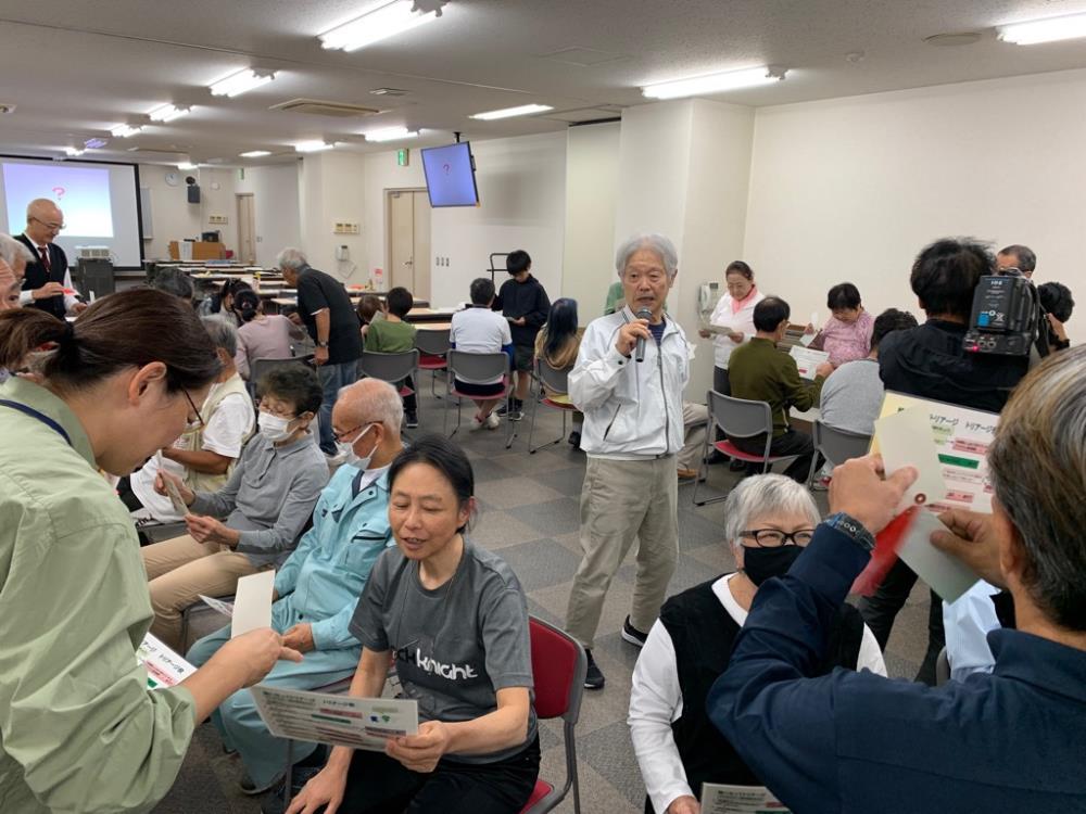 令和7年度防災力アップ第1回トリアージ写真①