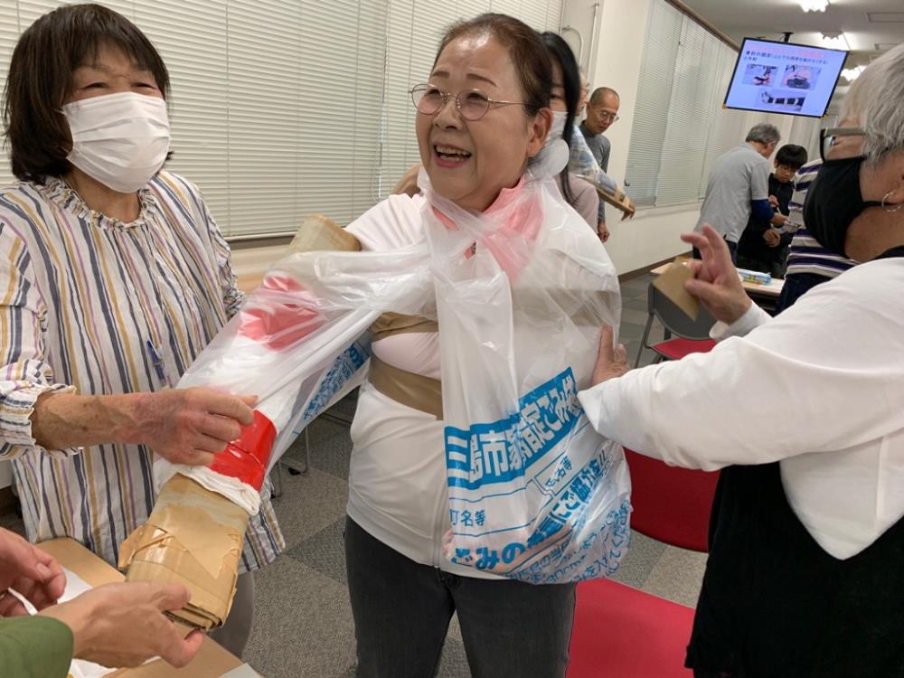 令和7年度防災力アップ第1回トリアージ写真②