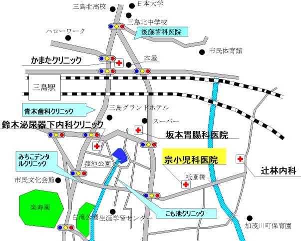 後藤歯科医院の地図