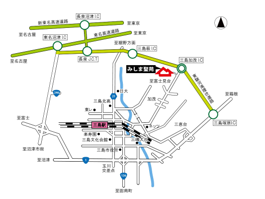 案内地図の画像
