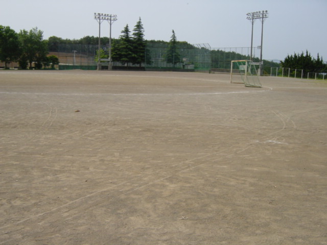 北上中学校グラウンドの画像