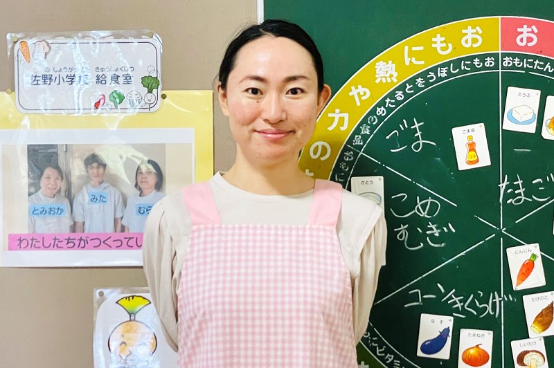 先輩職員からのメッセージ【管理栄養士】の画像