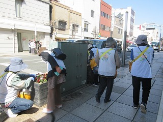 2025年3月21日花サポ管理作業写真1