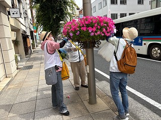 2025年6月2日　花サポ管理作業写真1