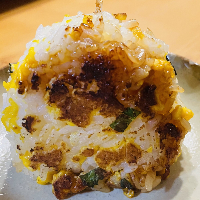 かぶの焼きおにぎり