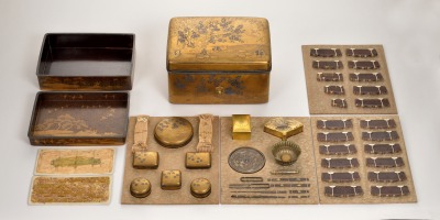 国05aa　梅蒔絵手箱