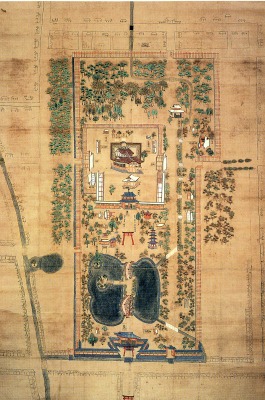 国19aa　矢田部家文書　絵図