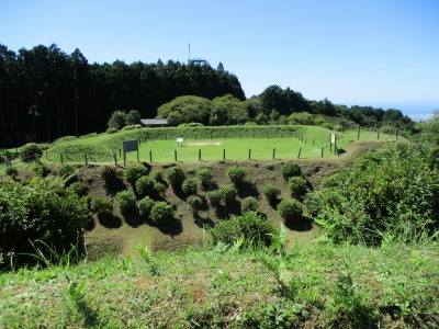 山中城跡　西櫓
