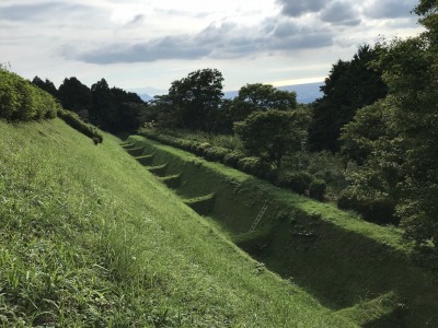 山中城跡一の堀