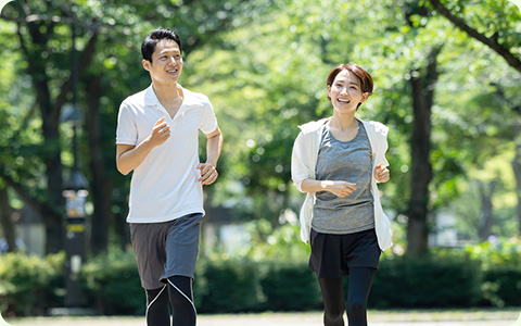 見える化で便利に日々の健康管理の画像