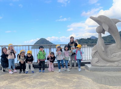 秋の遠足の画像