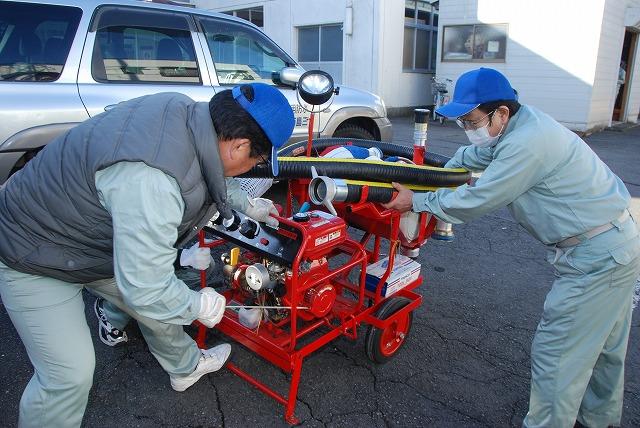 梅名資機材点検3