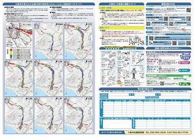 三島市富士山火山防災マップの画像2