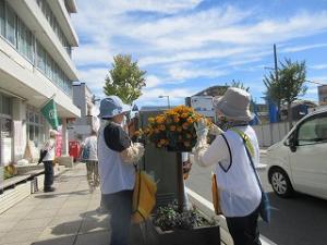 花サポ活動風景