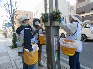 花サポ活動風景
