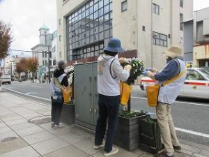 花サポ活動風景