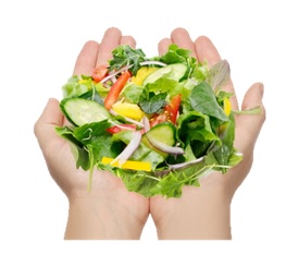 1日の野菜摂取目標量　手計法2