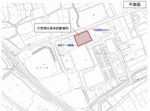 設置場所（プール跡地東側）