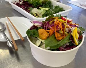 サルベジー流、野菜たっぷりサラダ寿司の画像