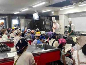 親子料理講座の様子