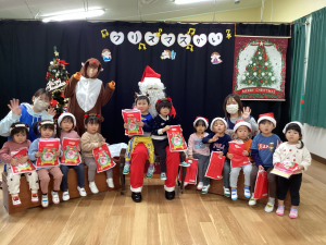 サンタさんと一緒に