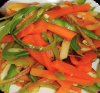 さやえんどうとにんじんの梅和え