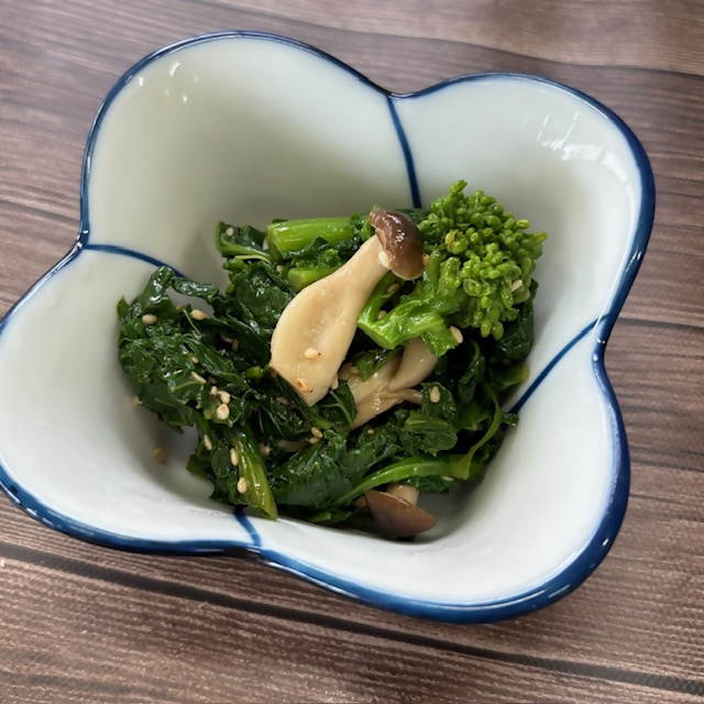 菜の花のポン酢ナムル